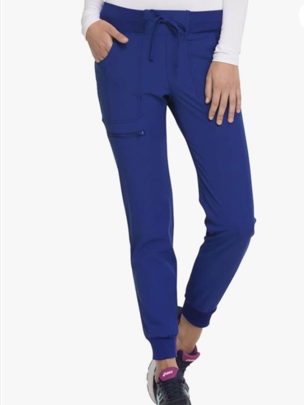 HeartSoul Medical Scrub Jogger Pants Women’s Blue Petite XS